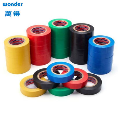 شرائط الالتصاق PVC المقاومة للنار الشريط PVC الأسود 50mm UL معتمد