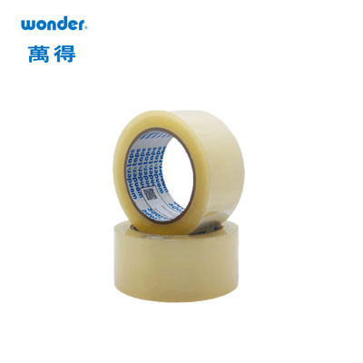 شريط التعبئة الساخن الذابة BOPP 48mm X 100m الملصق الحساس للضغط