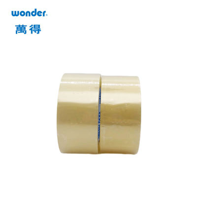 شريط التعبئة الشفاف BOPP 48mm X 50m ضغط الذوبان الساخن ملصق حساس