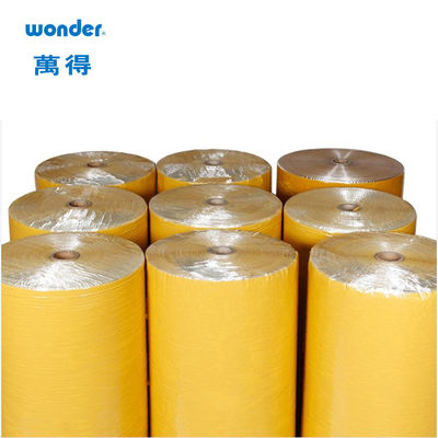 الشفافية BOPP الشريط اللاصق الذاتي Jumbo Roll Bundling اللاصق الأكريليك