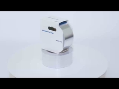 شريط الألومنيوم الحراري الفضي 0.1 ملم سمك الالتصاق القوي